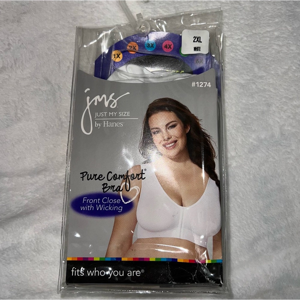 🆕NEW Just My Size Bra size 2X